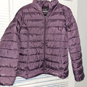 Eddie Bauer Women's Plum Puffer Coat